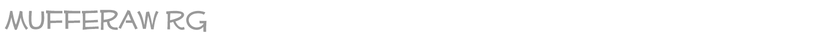 Mufferaw font preview
